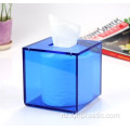 Горячие акриловые кольца для салфеток для лица Lucite Tissue Holder